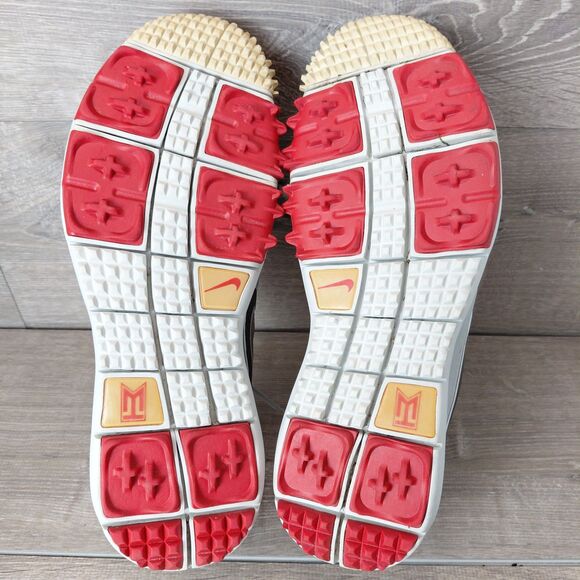 Nike Tiger Woods Golf Shoes Gray Limited Edition TW14 Mens 14 Mesh Spikes 652627 - Picture 8 of 10